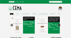 Desktop Screenshot of cema-northafrica.org