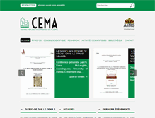 Tablet Screenshot of cema-northafrica.org